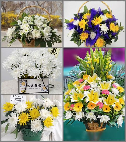 北京房山区周口店地区黄山店村白事提篮配送